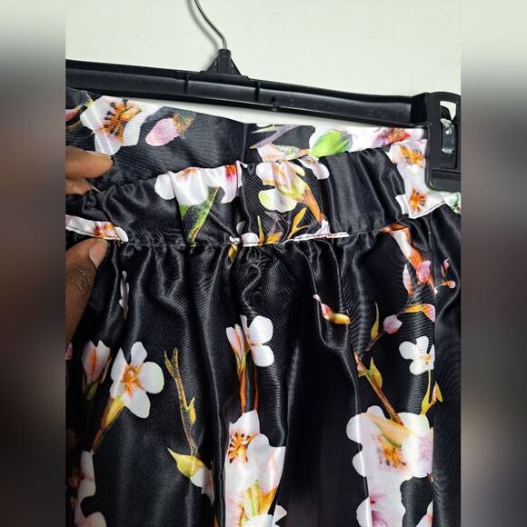Choles floral summer spring forest mid length skirt sz S/M - Picture 2 of 5